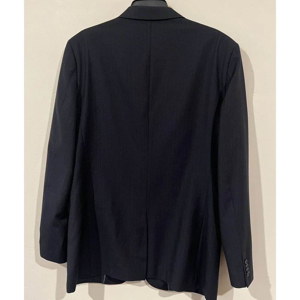 Banana Republic Wool Mens Blazer Size 42L Color Navy